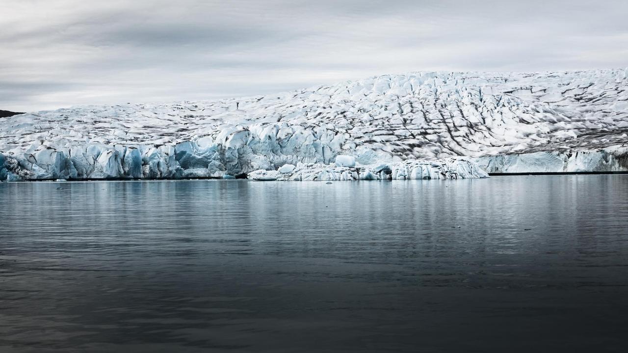 Aufnahme von Barbara Dombrowski: Klimaprojekt „Tropic Ice“ in Grönland.