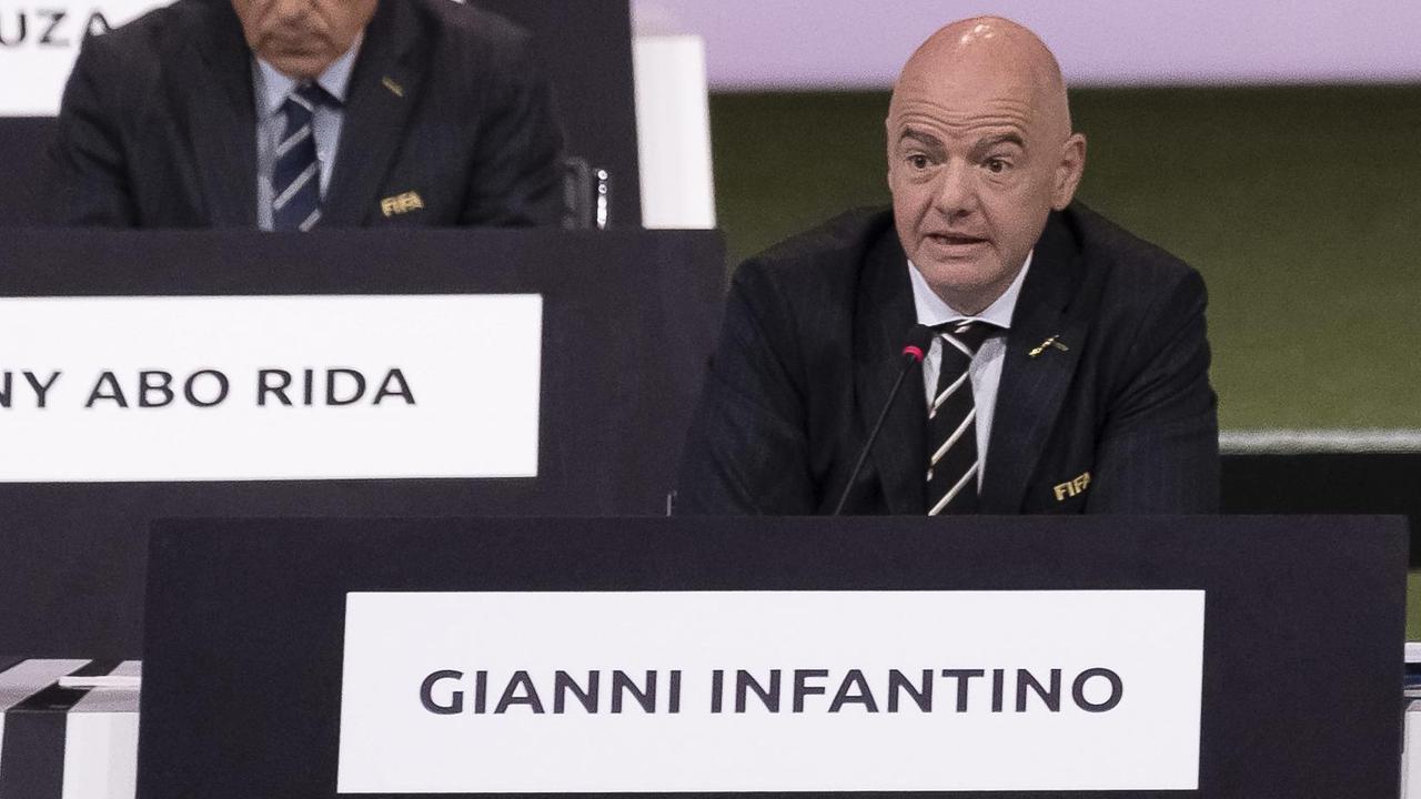 Gianni Infantino auf dem Wahlkongress der FIFA