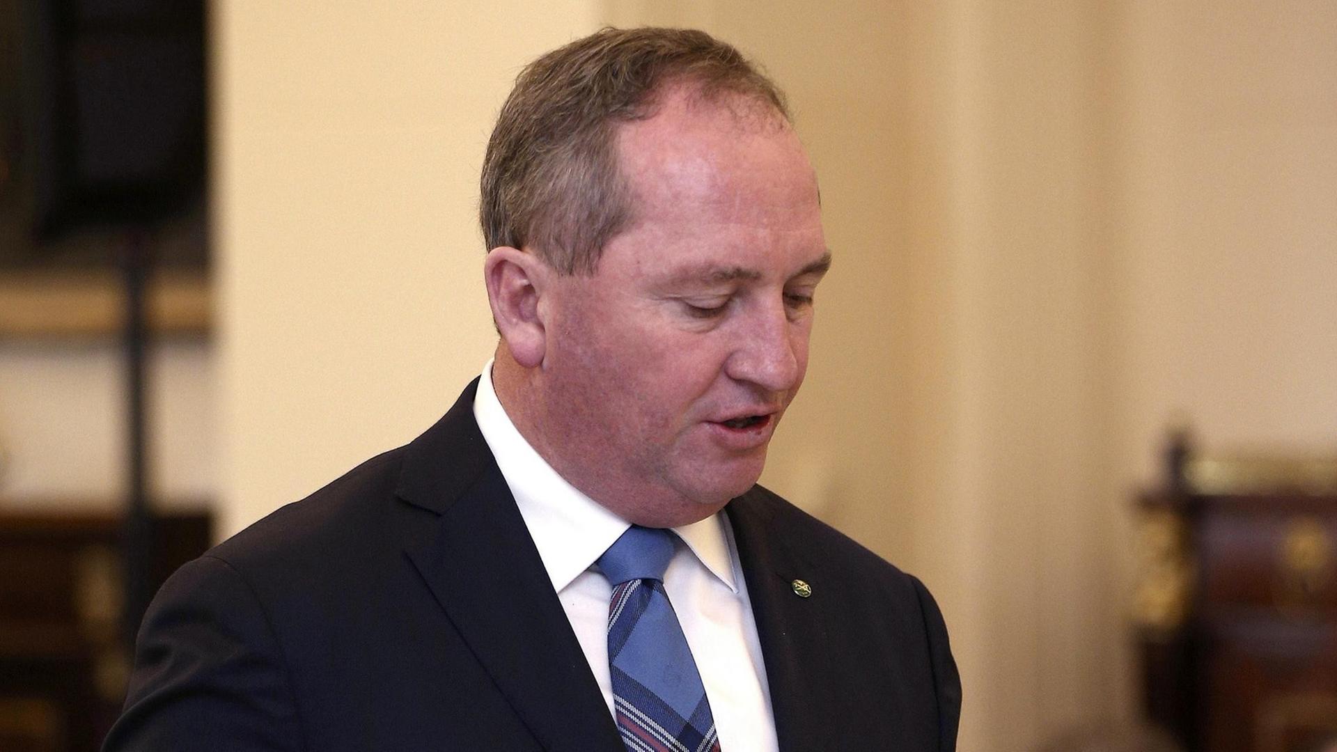 Vize-Regierungschef Barnaby Joyce verliert sein Parlamentsmandat.