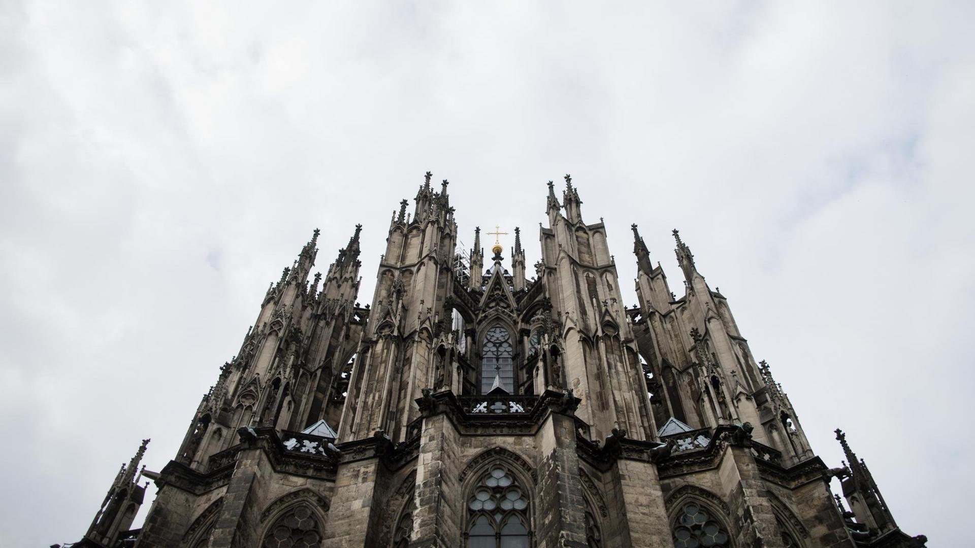 Blick auf die Rückseite des Kölner Doms