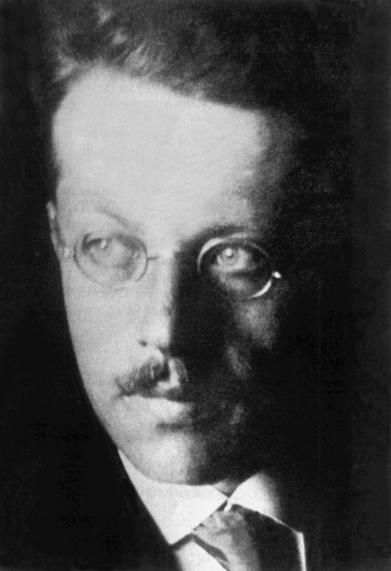 Der jüdische Historiker und Philosoph Franz Rosenzweig (1886-1929).