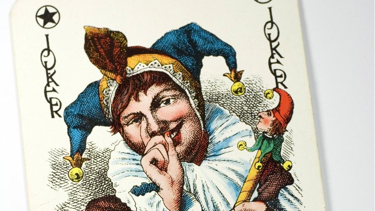 Eine Jolly Joker Karte Eine Jolly Joker Karte