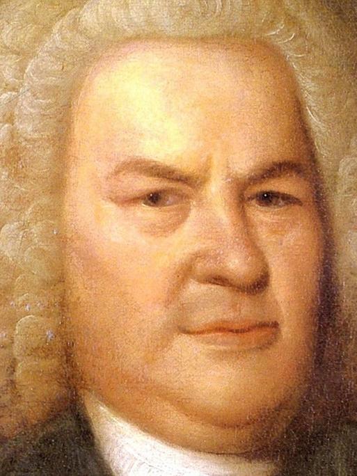 Johann Sebastian Bach, 1746 porträtiert von Elias Gottlob Haußmann, seit 2015 im Besitz des Bach-Archivs in Leipzig