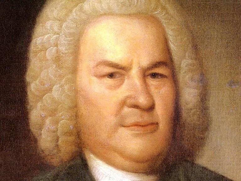 Johann Sebastian Bach, 1746 porträtiert von Elias Gottlob Haußmann, seit 2015 im Besitz des Bach-Archivs in Leipzig