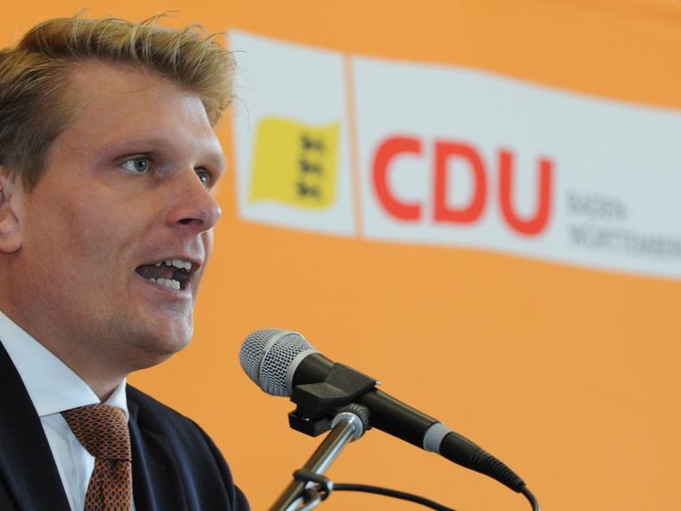 Der Vorsitzende des CDU-Bezirksverbandes Württemberg-Hohenzollern, Thomas Bareiß