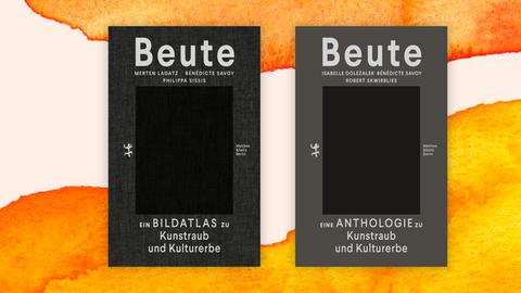 Die beiden Cover der Publikationen unter dem Titel "Beute".