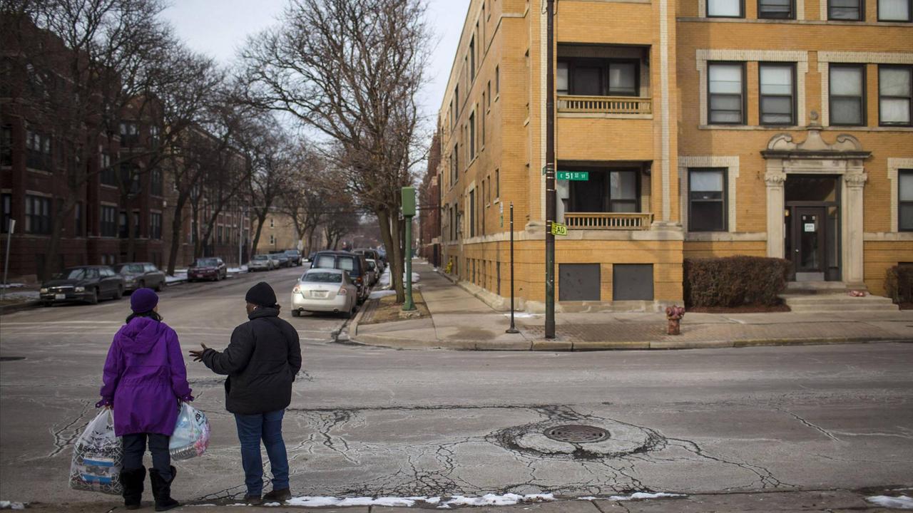 Bronzeville in Chicago: Hierher zogen viele Afro-Amerikaner. Mittlerweile ist der Stadtteil wieder verarmt.