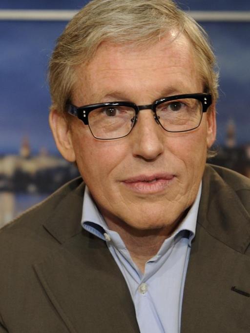 Der CDU-Politiker Oswald Metzger zu Gast bei der ARD-Talkshow "Menschen bei Maischberger" 2013.