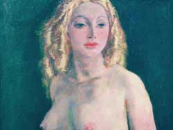 Jan Sluiters: Eva (1939), Öl auf Leinwand
