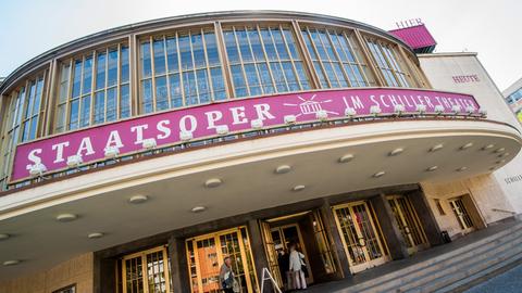 Die Staatsoper im Schillertheater Berlin, fotografiert am 28.04.2014.