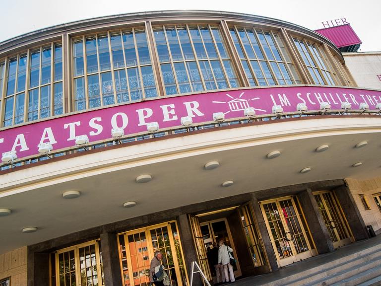 Die Staatsoper im Schillertheater Berlin, fotografiert am 28.04.2014.
