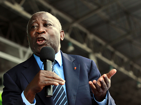 Der noch amtierende Präsident der Elfenbeinküste, Laurent Gbagbo