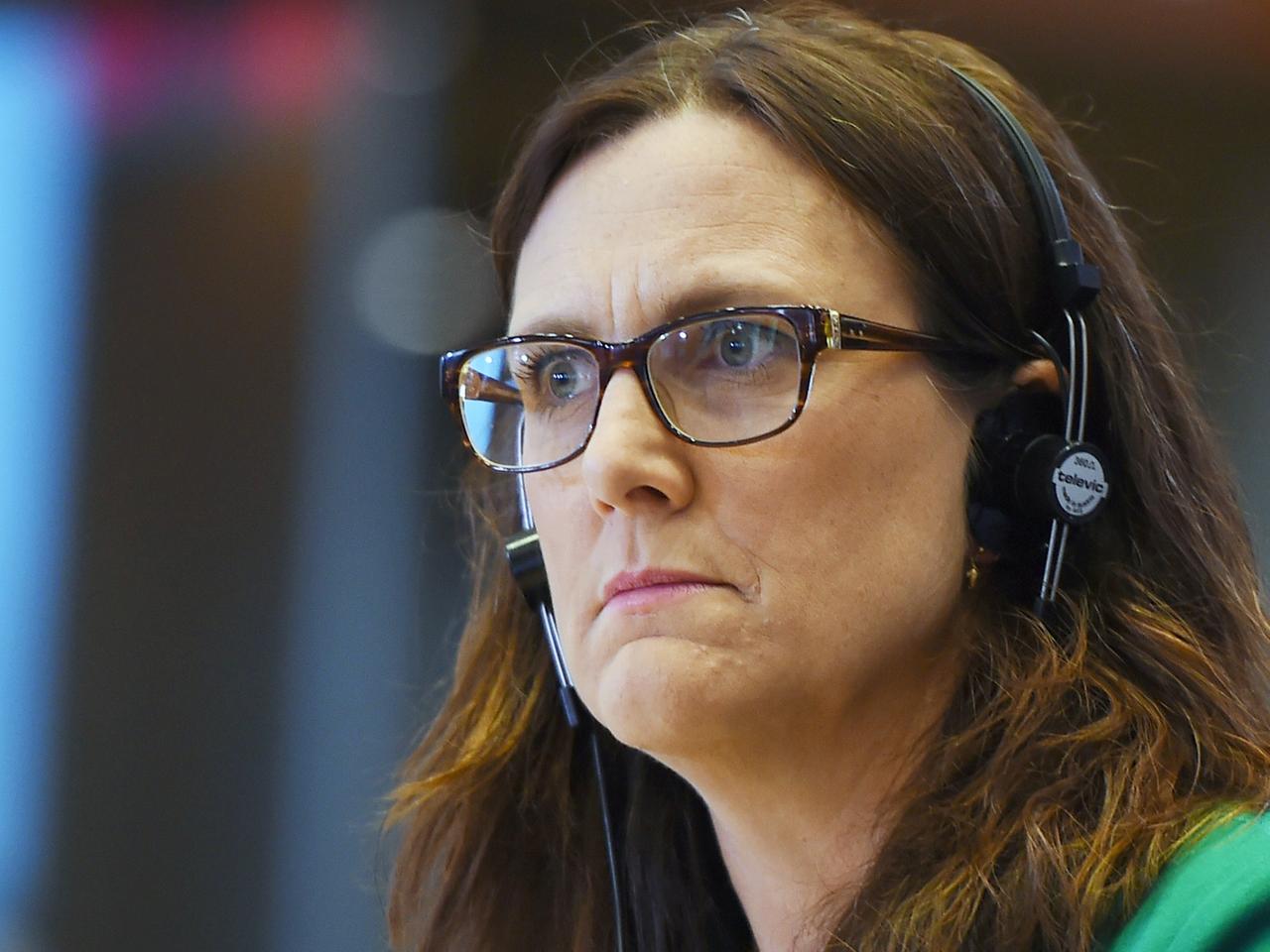 Die EU-Handelskommissarin Cecilia Malmström