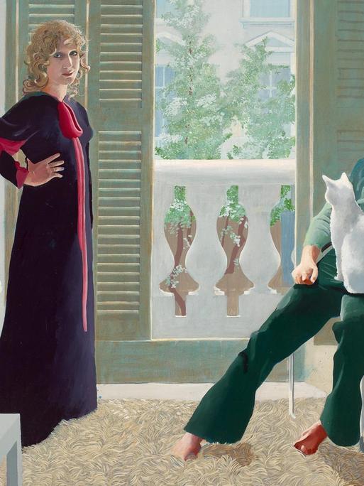 David Hockney: Mr and Mrs Clark and Percy, 1970/71