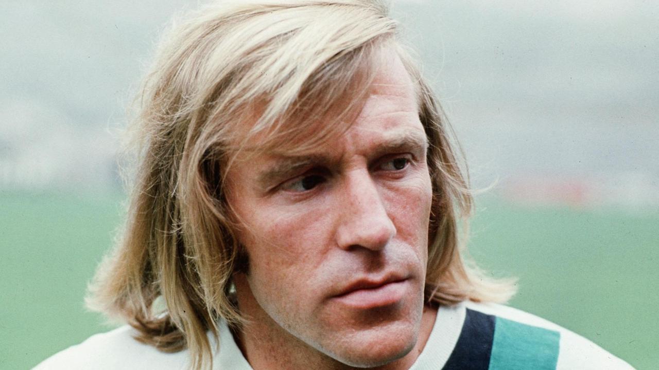 Günter Netzer, der frühere deutsche Fußballnationalspieler von Borussia Mönchengladbach.