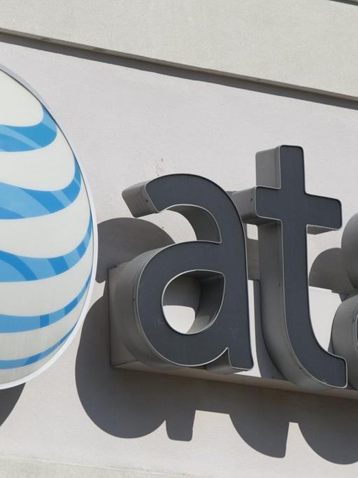 Das Logo des amerikanischen Telekommunikationskonzerns AT&T.
