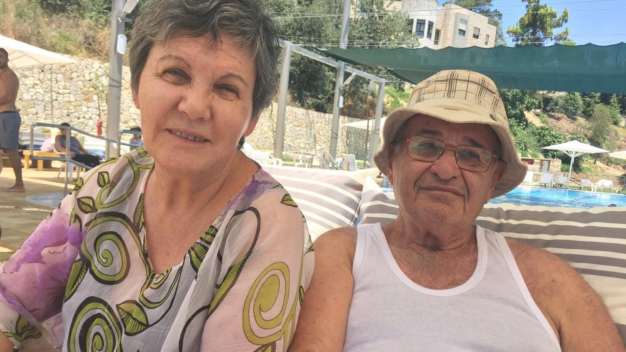 Zippi und Yaakov – Mitglieder des Kibbutz in Rente