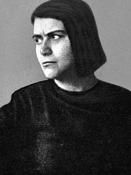 Undatierte Aufnahme der deutschen Schriftstellerin Else Lasker-Schüler (1869-1945).