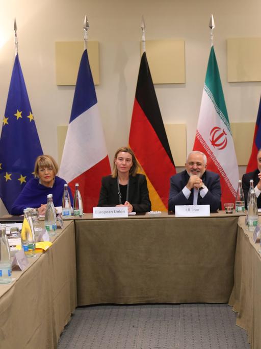 Verhandlungen zwischen den 5+1-Mächten und dem Iran am Montag in Lausanne.