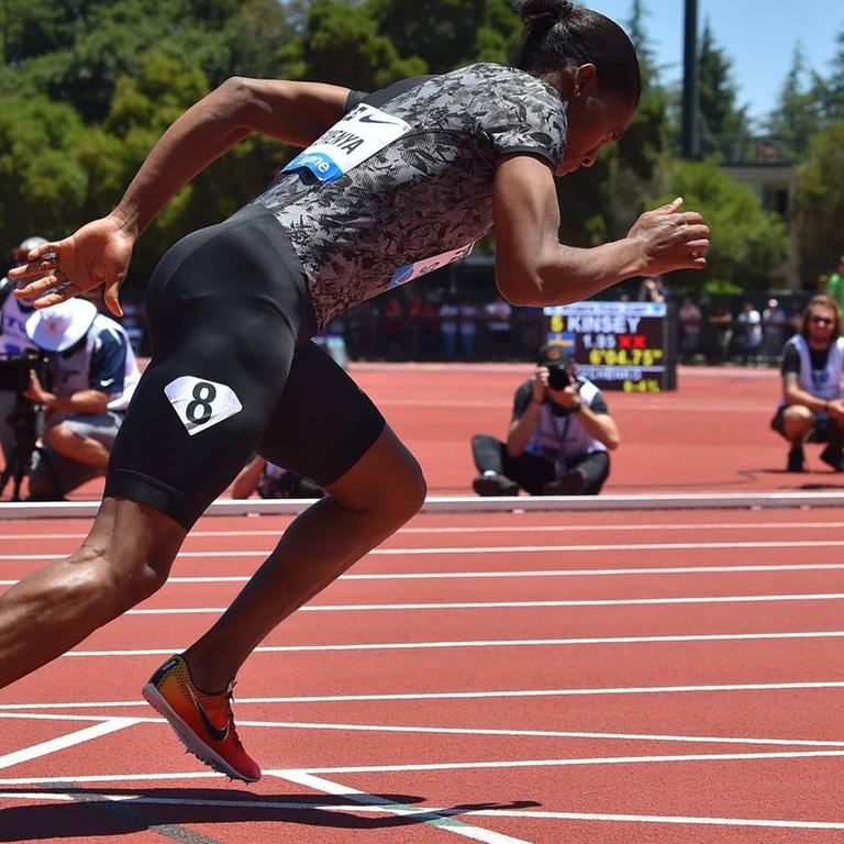 30. Juni 2019: Läuferin Caster Semenya startet bei einem Diamond League Athletics Prefontaine Classic an der Stanford University in Kalifornien. 