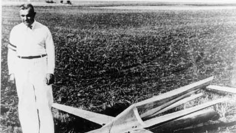 Reinhold Tiling (1893-1933) und eine seiner Raketen