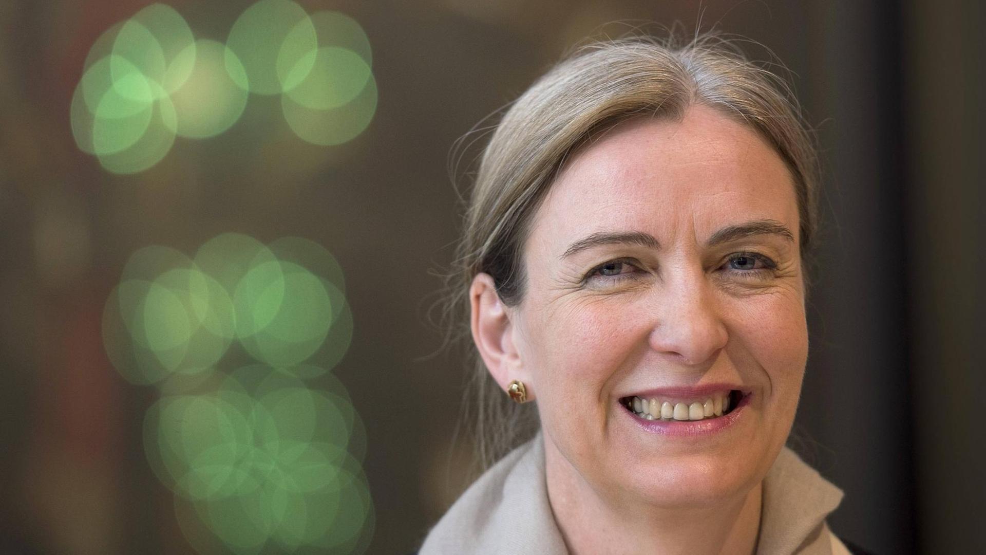 Marion Ackermann am 11.05.2016 im Residenzschloss in Dresden bei der Vorstellung als Generaldirektorin der Staatlichen Kunstsammlungen Dresden.