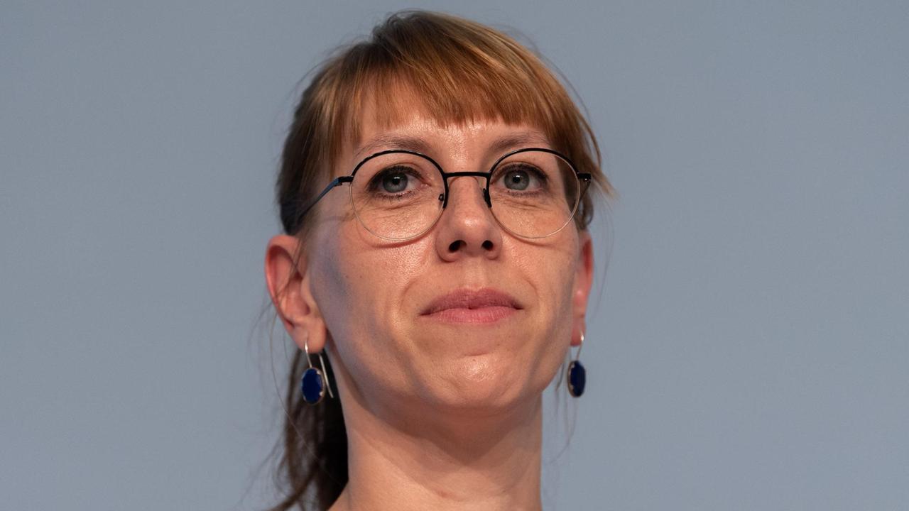 Katja Meier, Spitzenkandidatin von Bündnis 90/Die Grünen, Sachsen