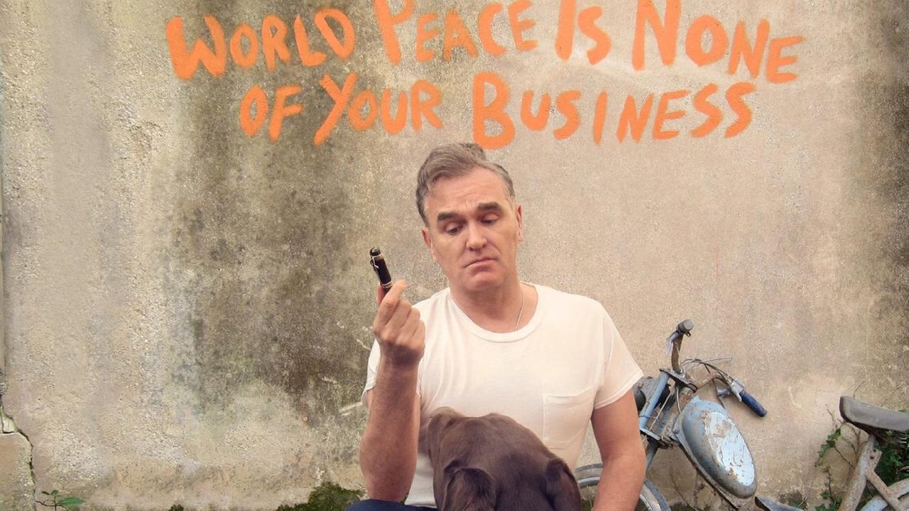 Cover von Morrisseys "World Peace Is None Of Your Business"