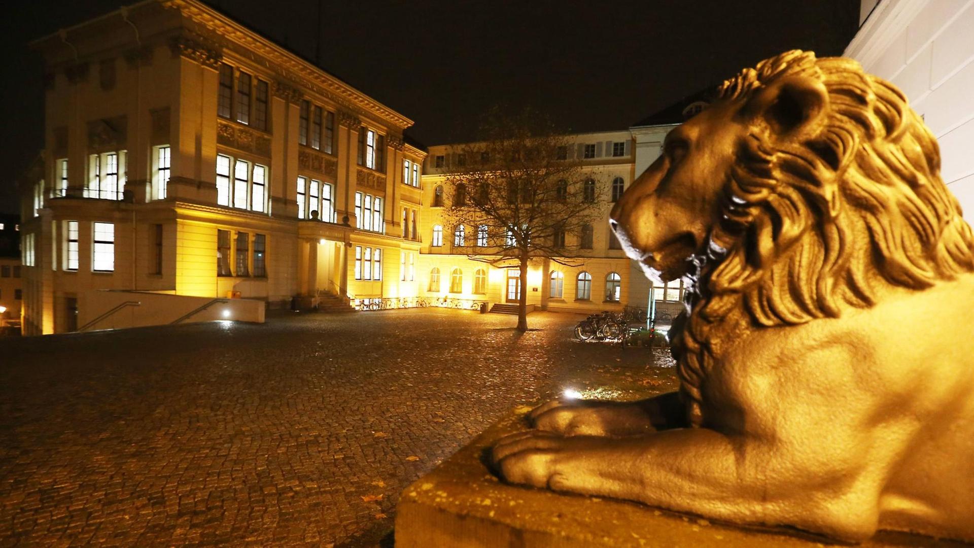 Der Campus der Martin-Luther-Universität Halle-Wittenberg
