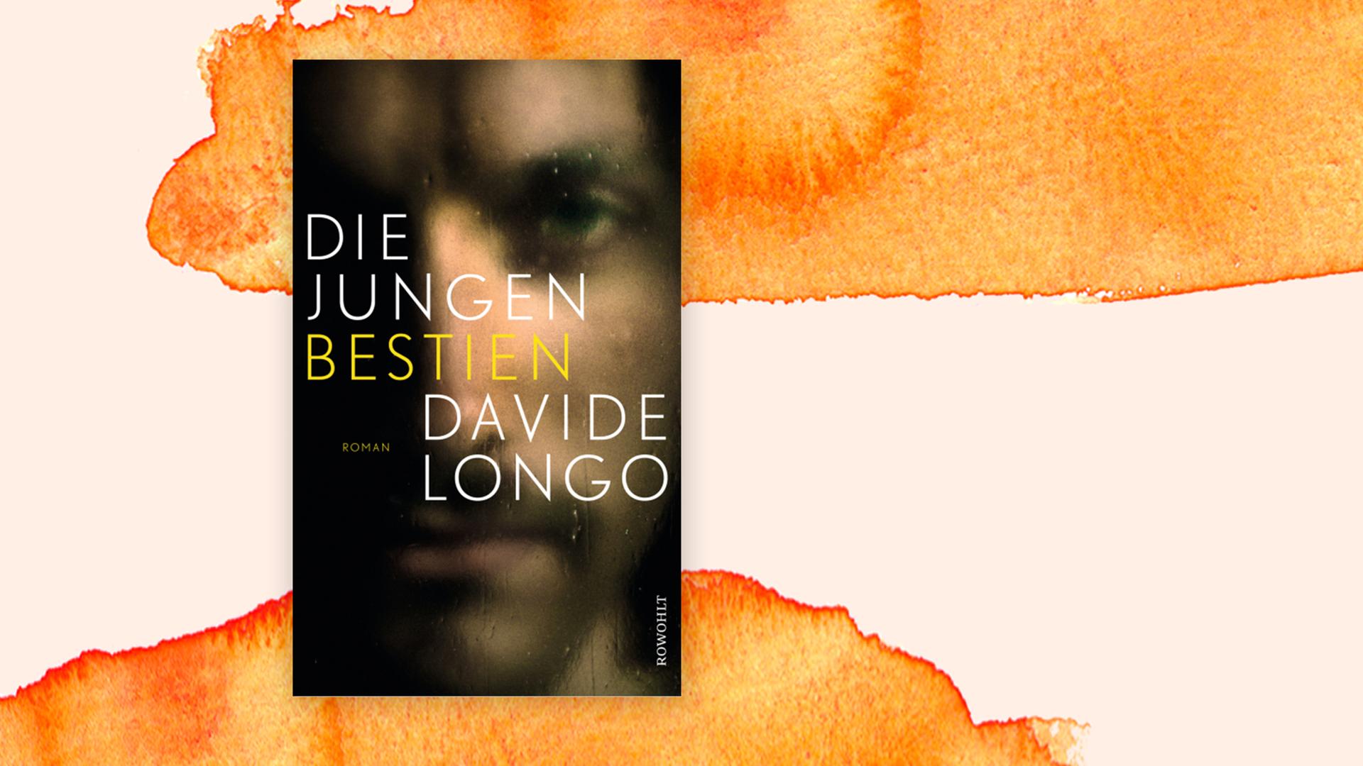 Das Cover des neuen Buches von Davide Longo auf orangenem Grund.