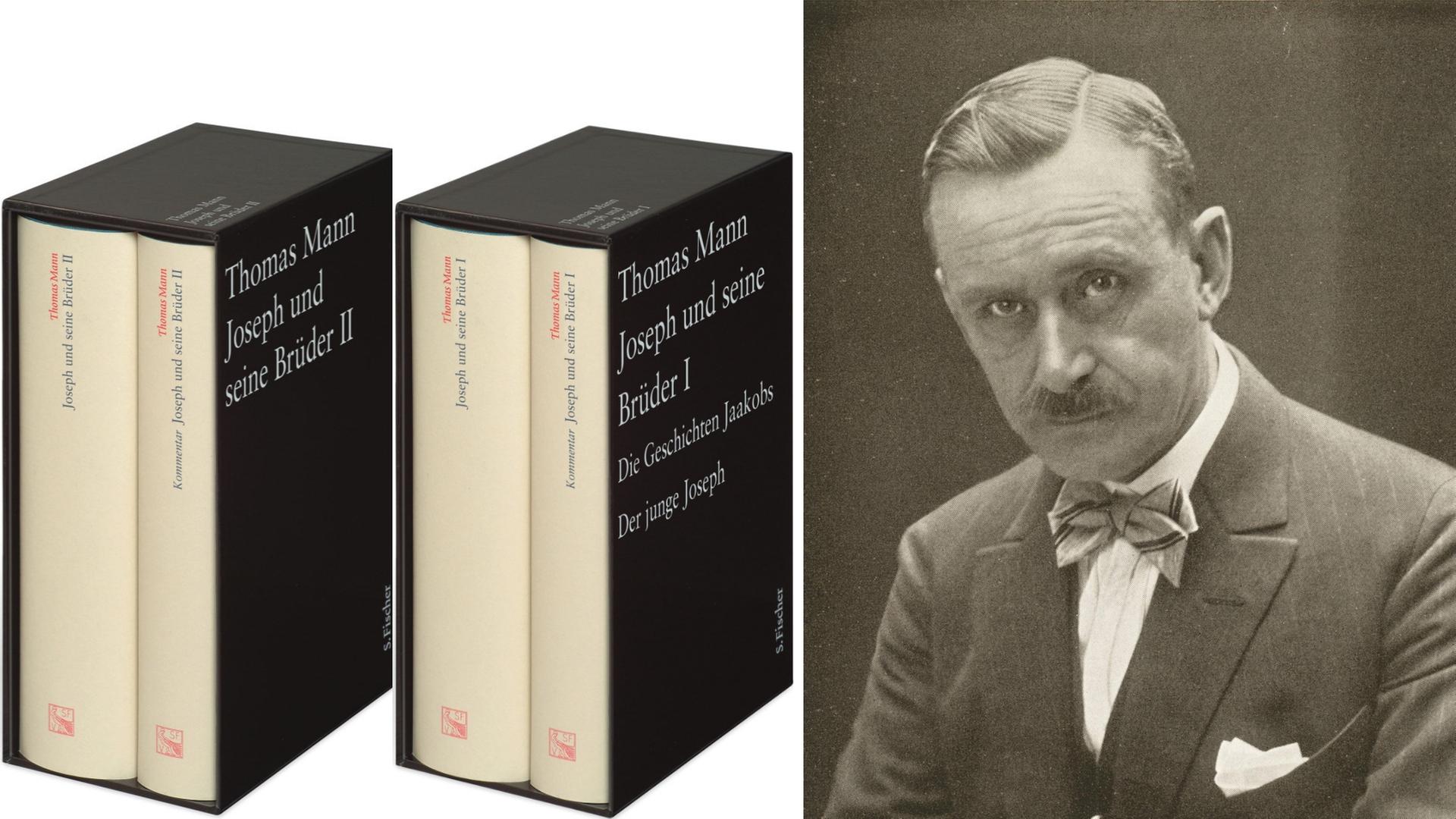 Thomas Mann "Joseph und seine Brüder – I und II" - vierbändige Neuausgabe