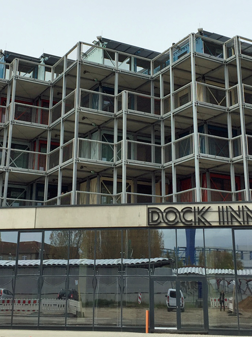 Das Hostel Dock Inn in Rostock-Warnemünde besteht aus ehemaligen Überseecontainern