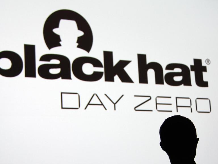 Teilnehmer vor der Bühne der Black Hat- Sicherheitskonferenz in Las Vegas, der weltgrössten Hacker-Konferenz. 3. August 2016.
