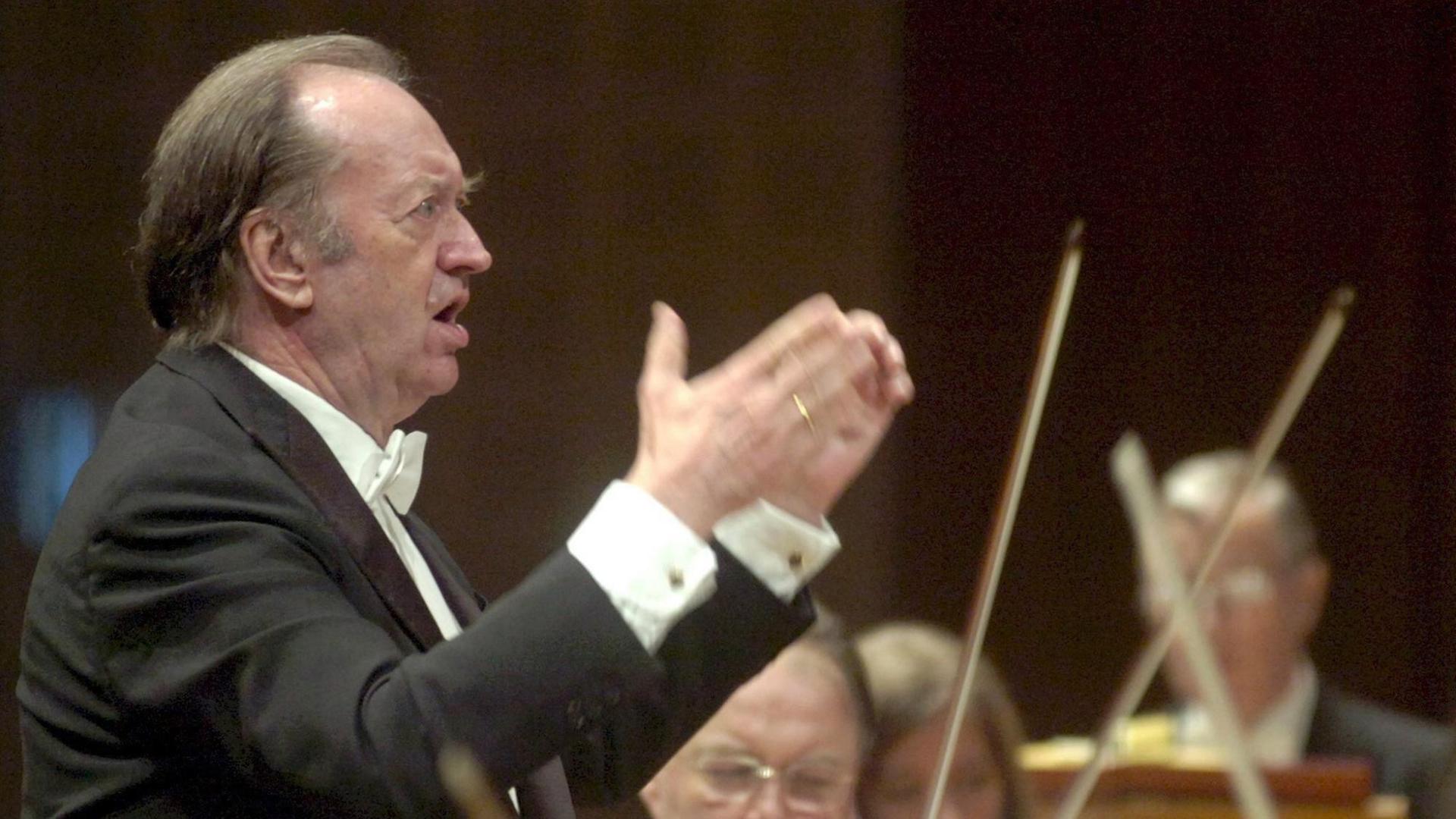 Der Dirigent Nikolaus Harnoncourt
