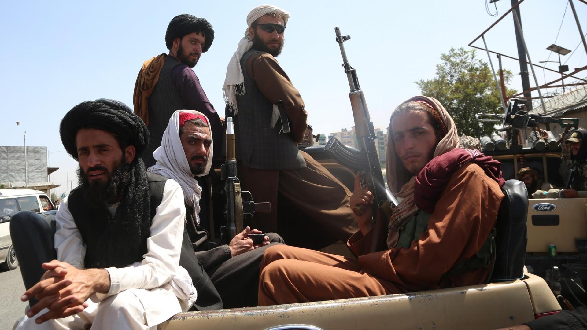Taliban-Kämpfer in Kabul