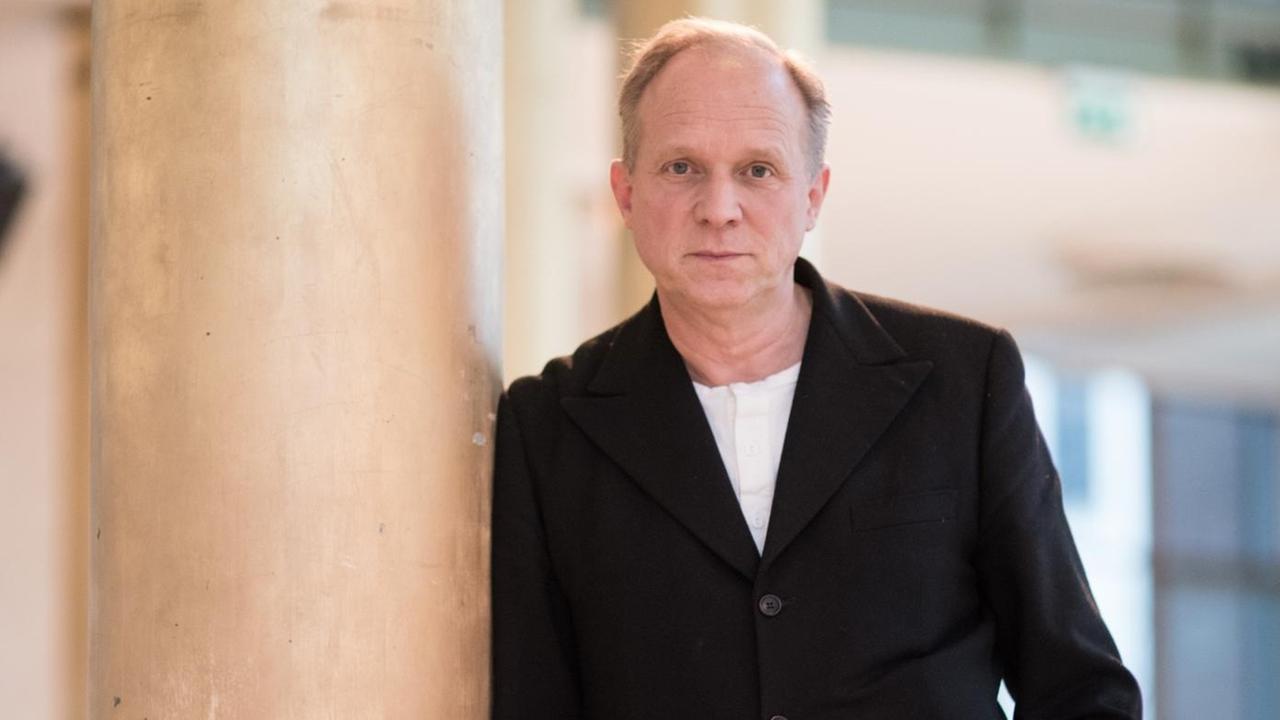Der Schauspieler Ulrich Tukur, aufgenommen in Frankfurt am Main.
