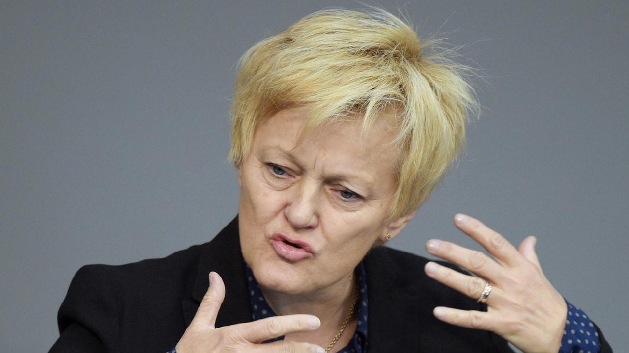 Renate Künast im Bundestag am 22.5.2015