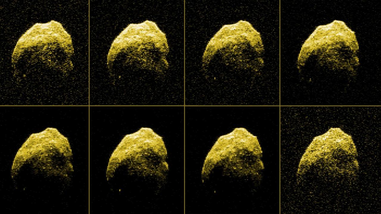 Ganz im Sinne von Steve Ostro: Radarbeobachtungen eines etwa 600 Meter großen Asteroiden im Jahr 2015