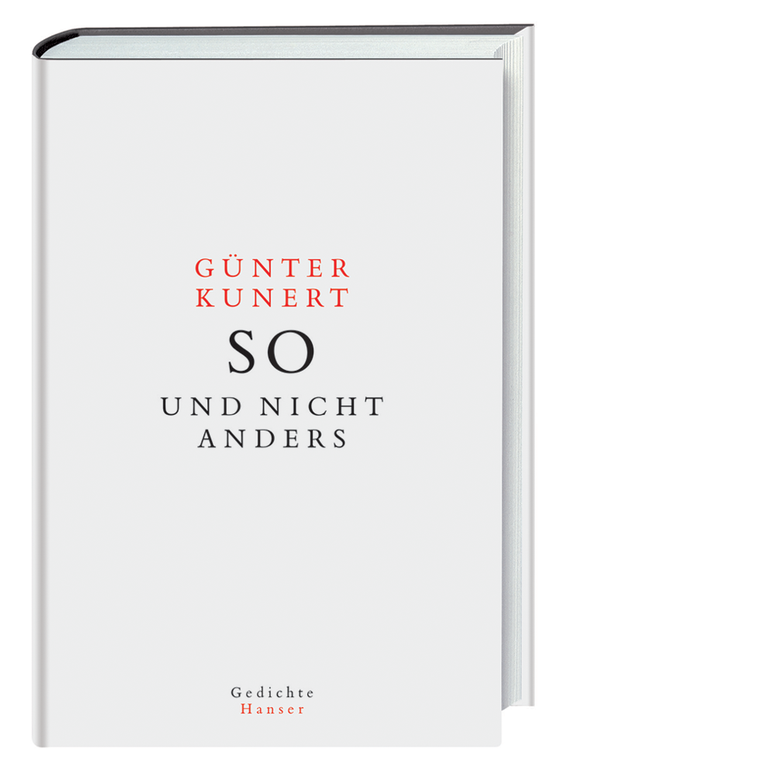 Buchcover von dem Buch "So und nicht Anders" von Günter Kunert