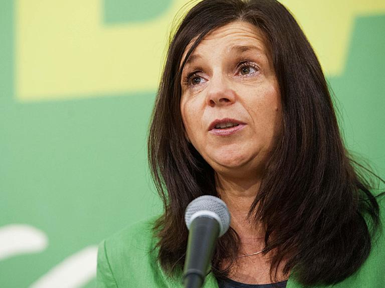 Skeptisch beim Thema Schwarz-Grün: Katrin Göring-Eckardt, Spitzenkandidatin der Grünen