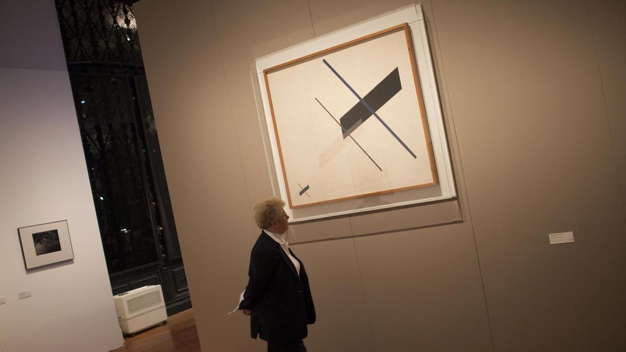 Bilder von László Moholy-Nagy in der Ausstellung "Kunst des Lichts" 2010 im Berliner Martin-Gropius-Bau