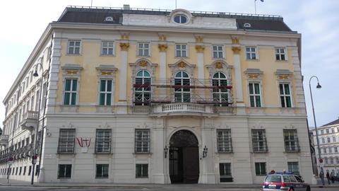 Das Bundeskanzleramt am Ballhausplatz in Wien