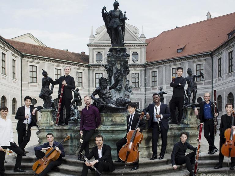 Ein Gruppenfoto der Preisträger und Preisträgerinnen des ARD Musikwettbewerbs 2019.