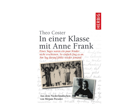 Cover: "In einer Klasse mit Anne Frank" von Theo Coster