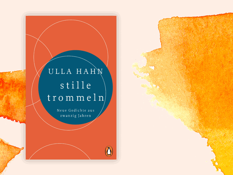 Cover des neuen Gedichtbands von Ulla Hahn mit dem Titel "stille trommeln".