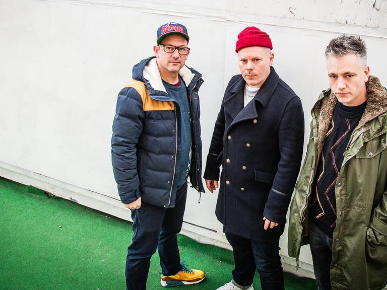 Björn Warns alias Björn Beton, Boris Lauterbach alias König Boris, Martin Vandreier alias Dokter Renz (v.l.) sind die "Fettes Brot"