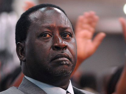 Kenias Oppositonsführer Raila Odinga.