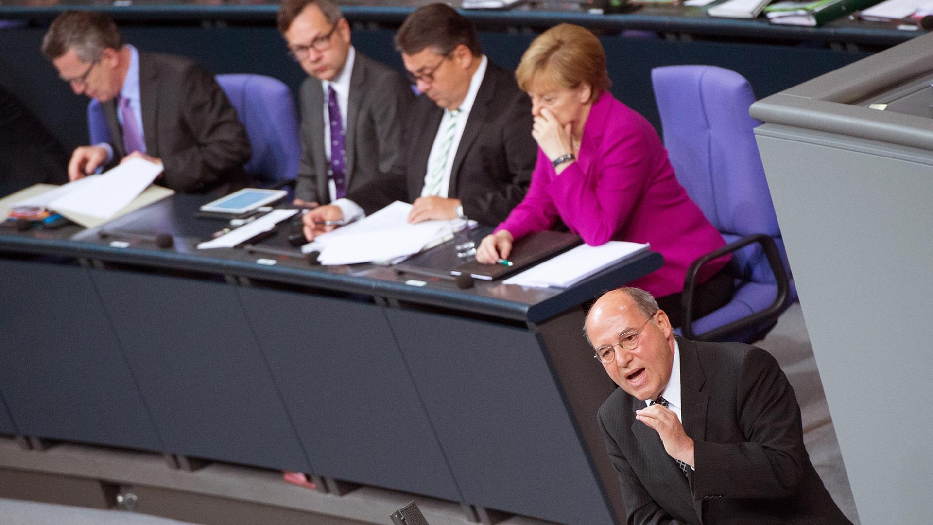 Haushaltsdebatte Und plötzlich fehlt eine liberale Stimme