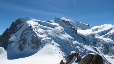 Bergmassiv Mont Blanc