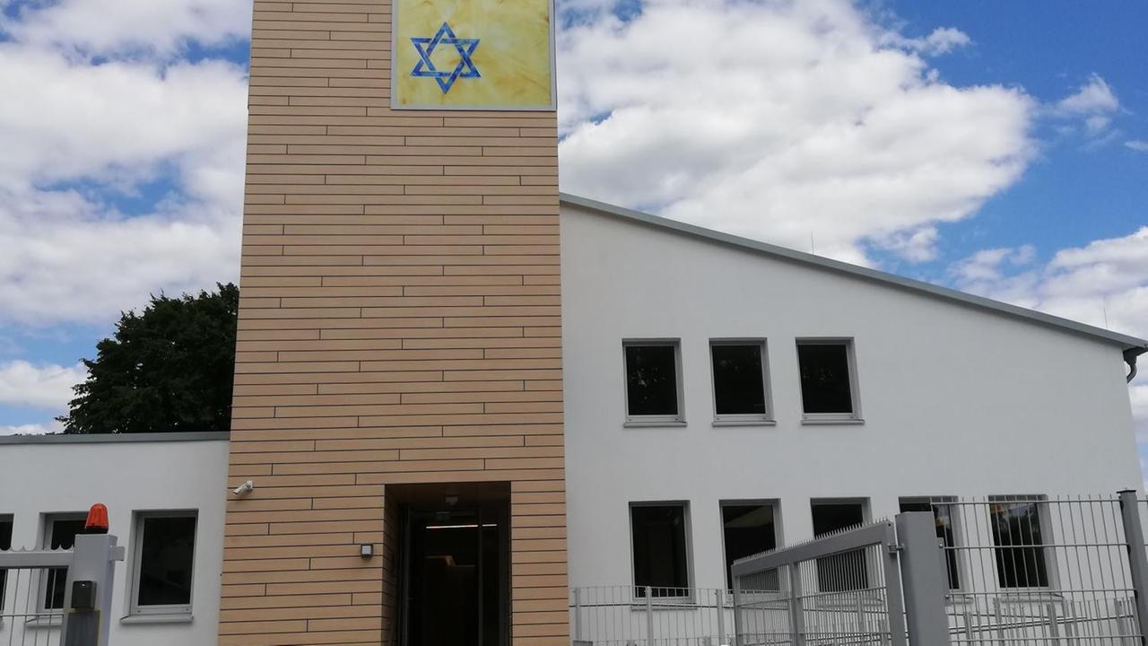 Die neue Synagoge in Unna aus